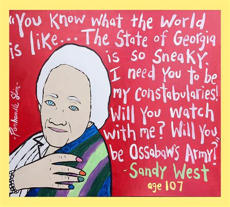SANDY WEST 107, STICKER – Ossabaw Island Storefront