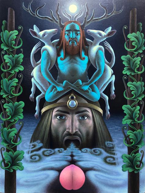 Oliver Hazard Benson - Mage Love Flower - Surreal Symbolism in Highly