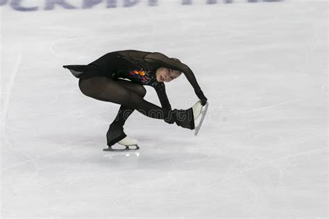 Minsk, Belarus â€“October 19, 2019: Figure Skater Sofia Samodurova from ...