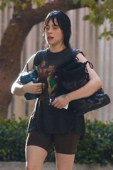 BILLIE EILISH Leaves a Gym Session in Los Angeles 08/01/2022 – HawtCelebs