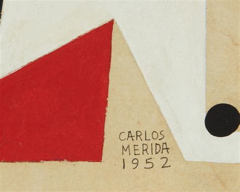 Lot - Carlos Merida (1891-1984, Guatemalan-Mexican), Abstracted figures