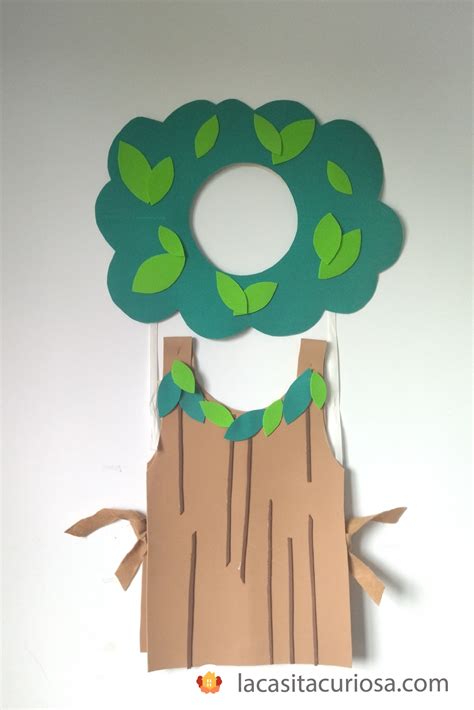 DIY Disfraz de árbol | Disfraz arbol, Hacer disfraces, Actividades de