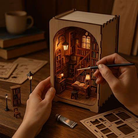 unlock creativity   exquisite book nook kits