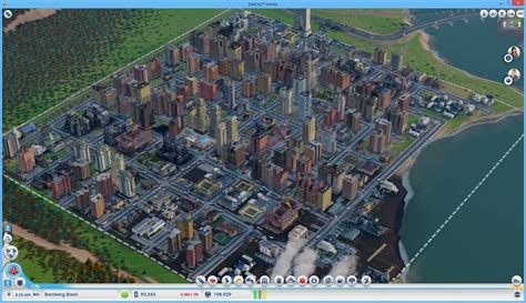 Size comparison between Manhattan and SimCity 5. : SimCity