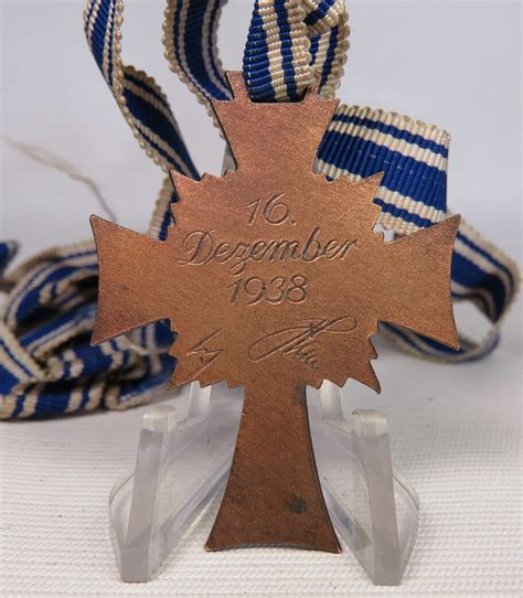 deutsches mutterkreuz  bronzeklasse ncndv