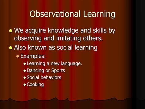 PPT - Observational Learning PowerPoint Presentation, free download ...