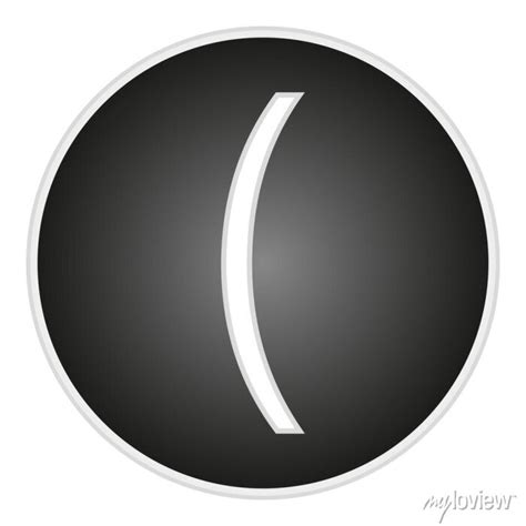 vector image button   sign   left bracket posters