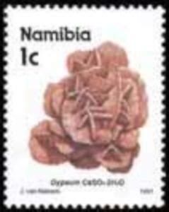 Stamp: Gypsum (Namibia) (Oranjemund Alluvial Diamond Mine) Mi:NA 683,Sn ...