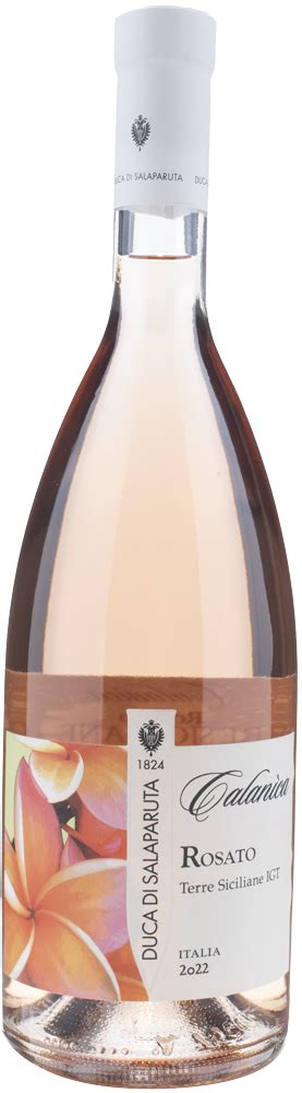 Duca di salaparuta calanica rosato 2022 - xtrawine.com