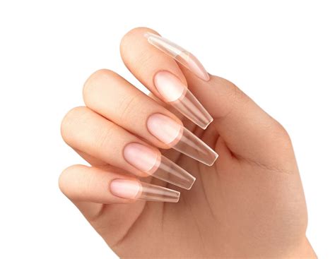 soft gel tips set  long coffin tips victoria vynn