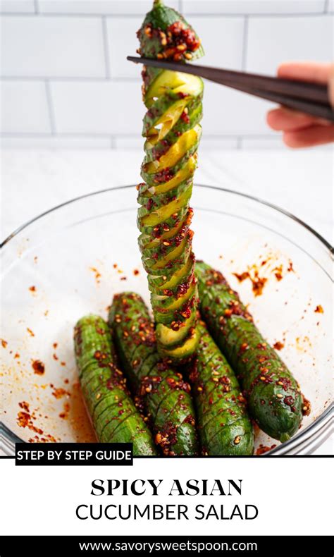 Spicy asian cucumber salad tiktok viral – Artofit