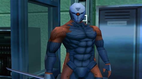 Metal Gear Solid: Cyborg Ninja (Grey Fox) Boss Fight - YouTube
