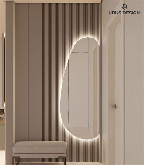 Зеркало фигурное с LED подсветкой