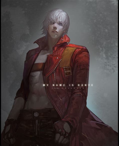 Devil May Cry Nostalgia — DMC 3 Dante. (Art by elna @ pixiv.net)