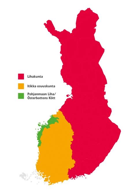Aluekartta - Atria Alkutuotanto