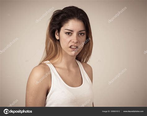 angry expression female