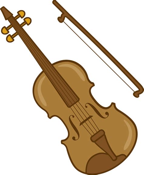 Violin Musical Fiddle Brown Music Classica - Violin Clipart - Clip Art ...