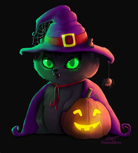 ArtStation - Witchy kitty