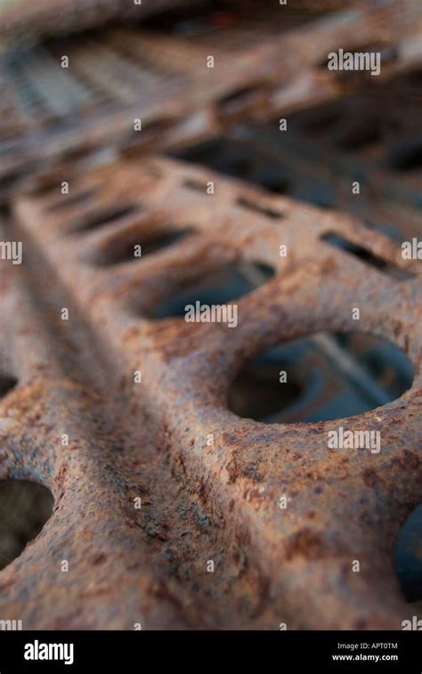 Rusty scrap metal Stock Photo - Alamy