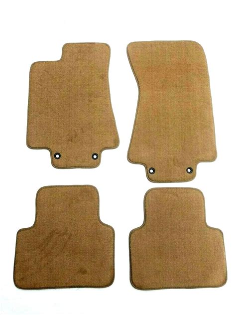 ACC Fits 2004-2009 Jaguar XJ8/XJR Carpet Tan Floor Mats 4Pc with ...