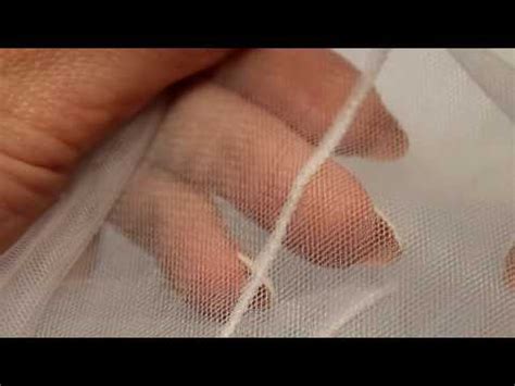 Обработка фатина/сетки. Тонкая строчка. - YouTube | Sewing, Ballet ...