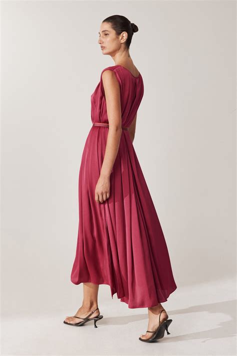 Iris Dress Cerise