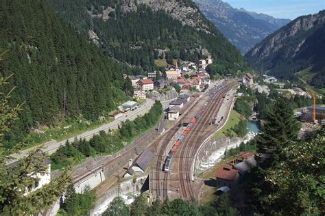 Göschenen - Station | Above the portal of the old Gotthard r… | Flickr