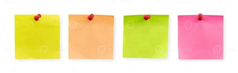 set of sticky note with pin isolated 20802401 Stock Photo at Vecteezy