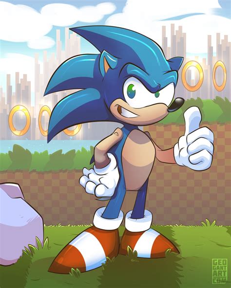 Sonic Fan Art (OC) : SonicTheHedgehog