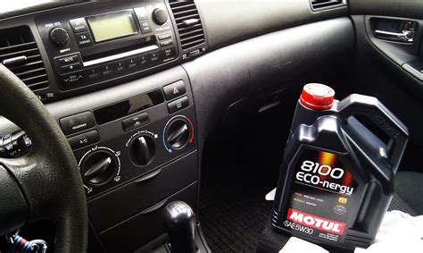 corolla E12: olej już jest ;) Motul 5W30 acea A5/B5 api AL/CF
