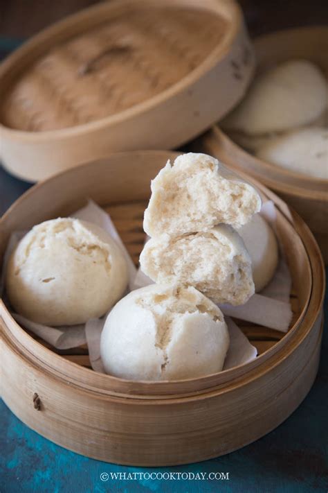chinese recipes soft fluffy chinese steamed buns mantou  asian