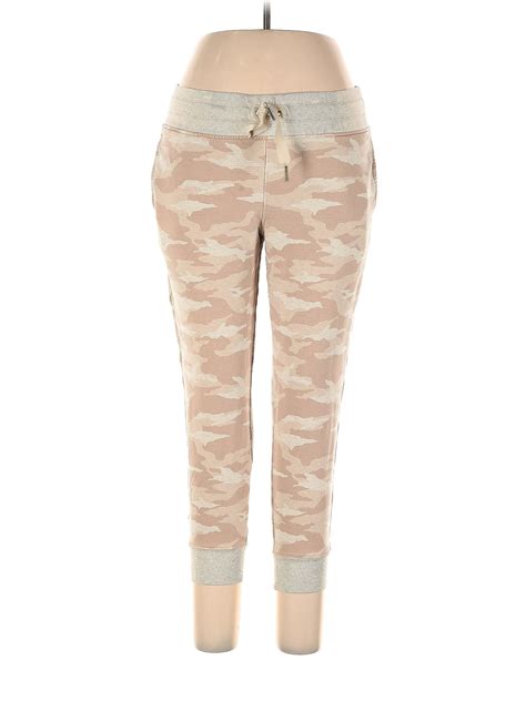 Athleta Tan Sweatpants Size L - 59% off | thredUP
