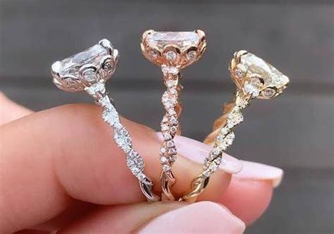 White Gold And Gold Wedding Rings