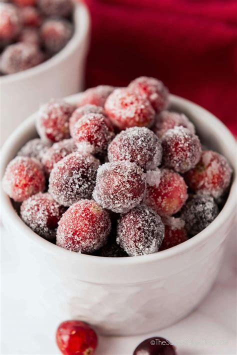 how to make sugared cranberries 8
