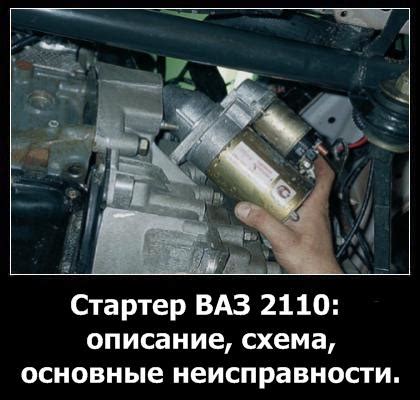 Стартер ВАЗ 2110