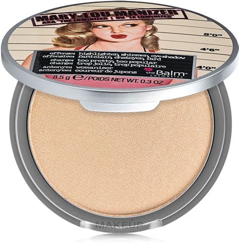 theBalm Mary-Lou Manizer Highlighter & Shadow - Хайлайтер, шиммер і ...