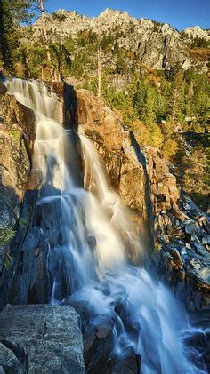 Spectacular Eagle Falls at Lake Tahoe's Emerald Bay. Wonderful fall ...