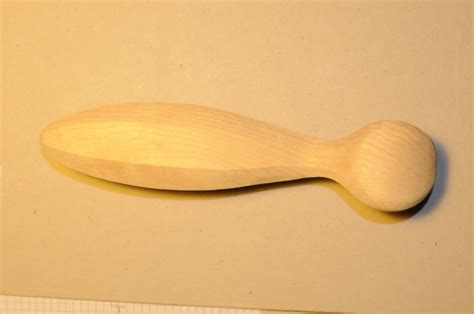Holzdildo / Wooden Dildo by Heinz Haese at Coroflot.com