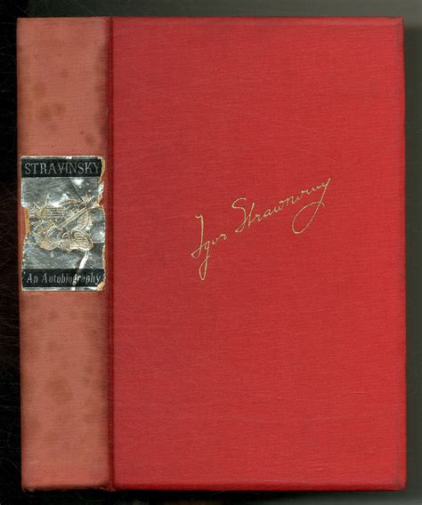 Stravinsky: An Autobiography von STRAVINSKY, Igor: Very Good Hardcover
