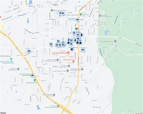 203 West Walnut Street, Sylacauga AL - Walk Score