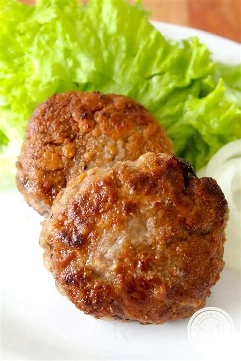 Bife de Carne Moída à Milanesa - Manga com Pimenta