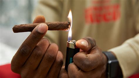 Rolled Blunt Lit