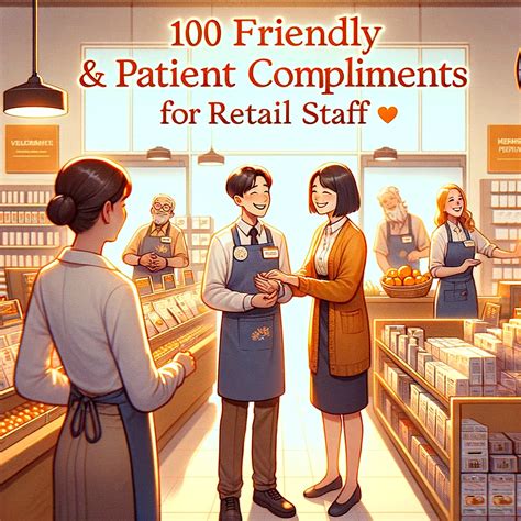 friendly patient compliments  retail staff mindful