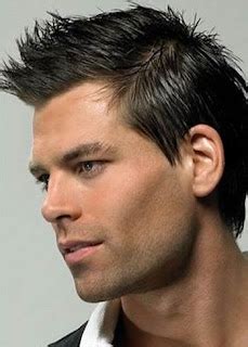 fashion cute man hairstyle