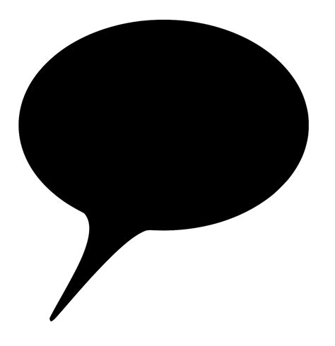 SVG > quote talk caption balloon - Free SVG Image & Icon. | SVG Silh