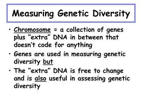 PPT - Genetic Diversity PowerPoint Presentation, free download - ID:611552 