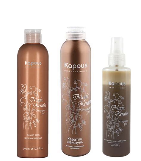 Купить Набор для волос Magic Keratin (шампунь 300 мл + бальзам 300 мл ...