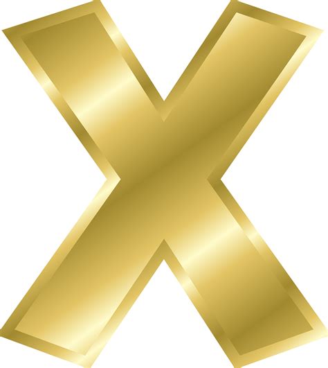 Capital Letter X