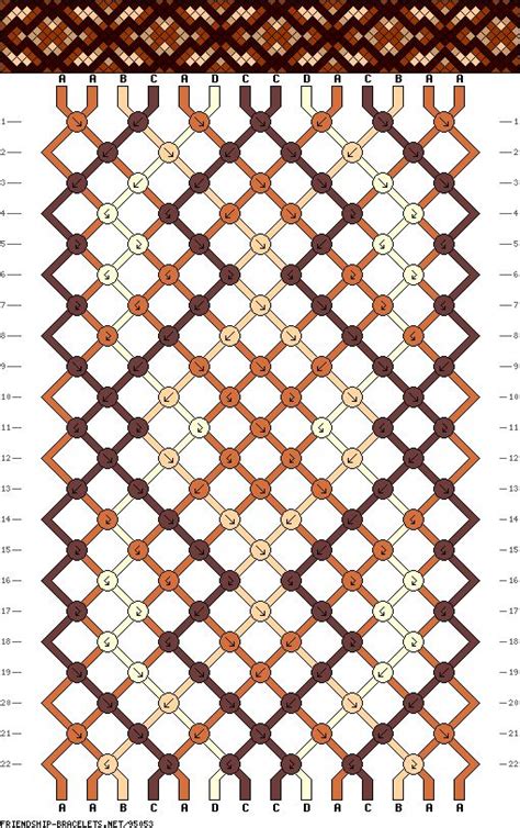 Pattern #95053 | Cute friendship bracelets, Friendship bracelet ...
