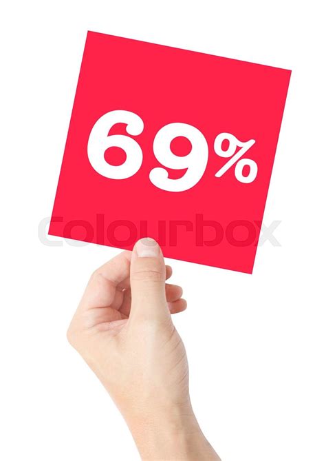 69 percent | Stock image | Colourbox